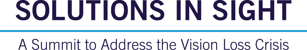 Logo for Solutions in Sight: A Summit to Address the Vision Loss Crisis